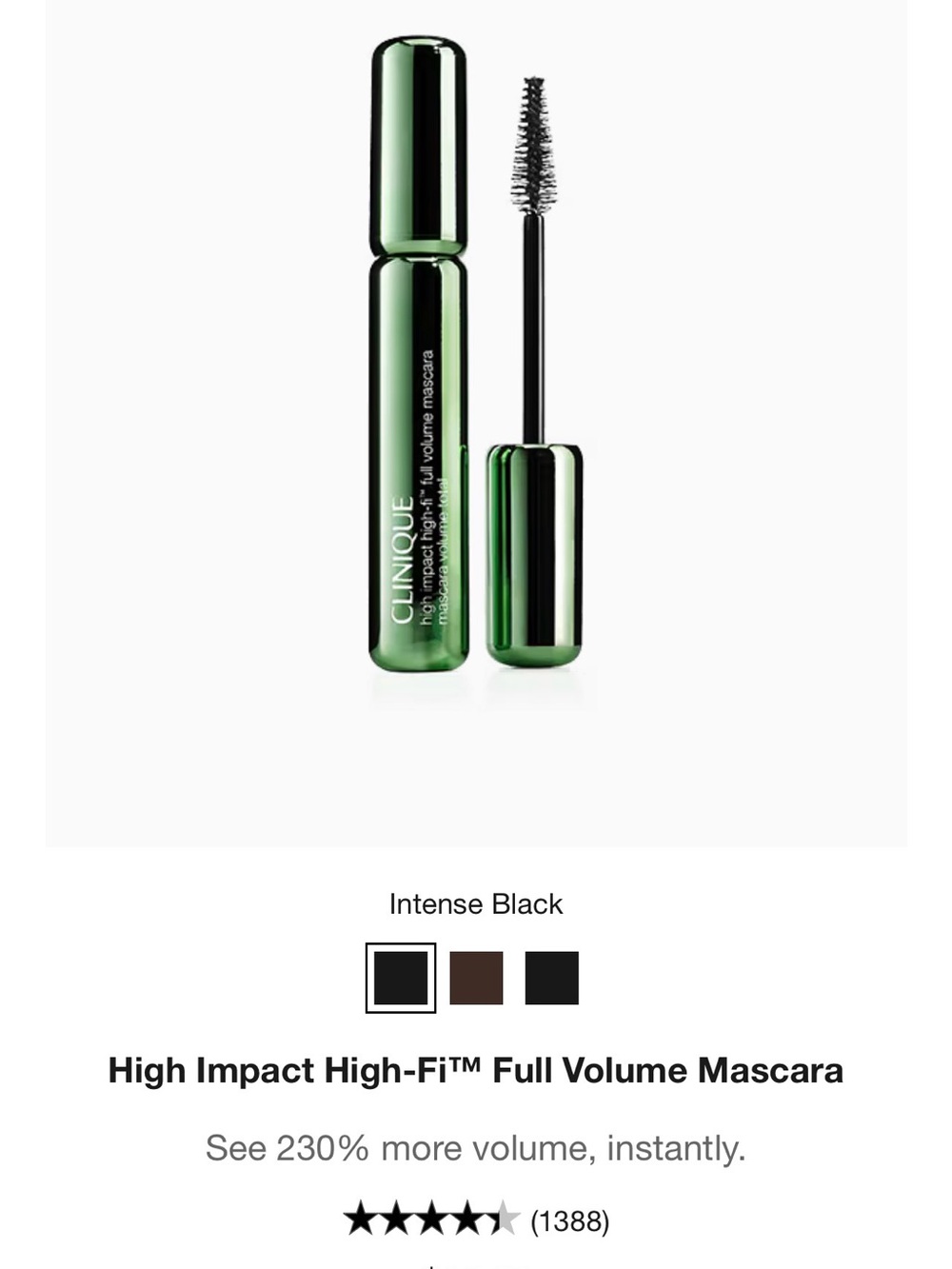Clinique Full Size High-Impact Mascara - Picture 3 of 4